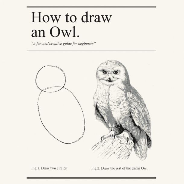 Draw the rest of the damn Owl